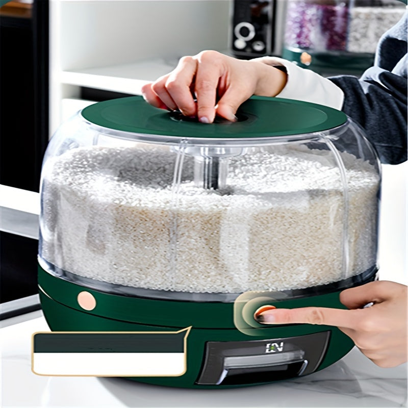 6-in-1 Food Dispenser with 360° Rotating Base