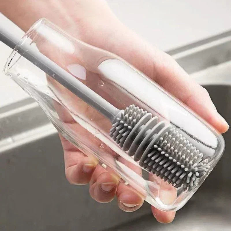 Silicone Milk Bottle Brush & Cup Scrubber