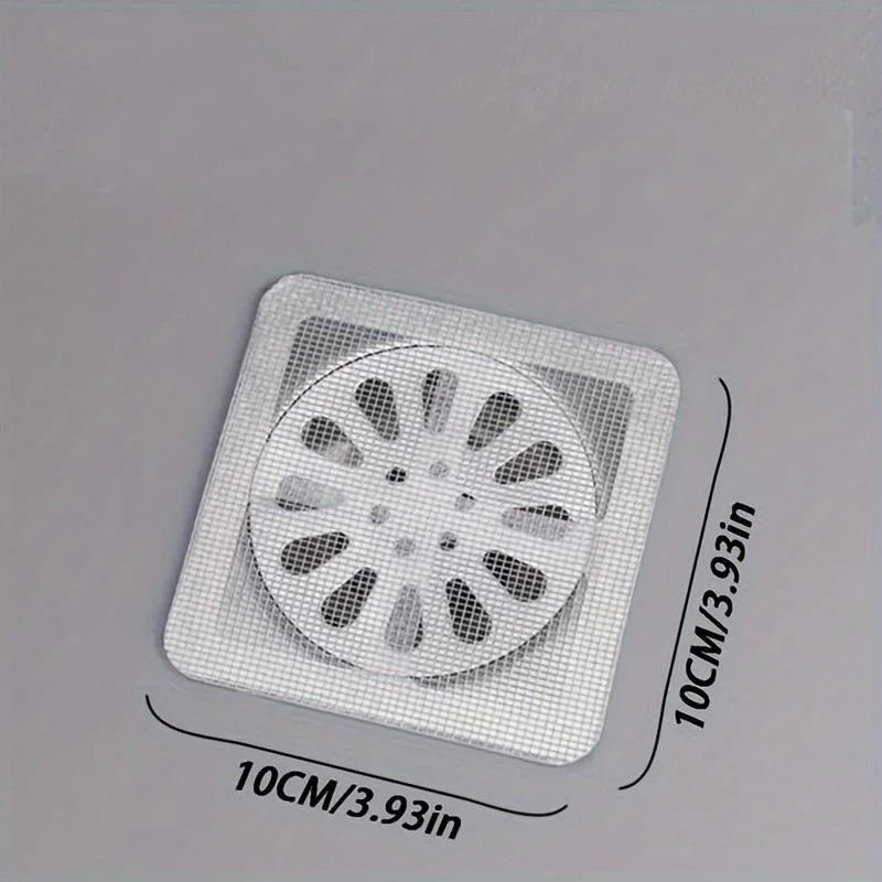 Disposable Shower Drain Hair Catchers - 10pcs