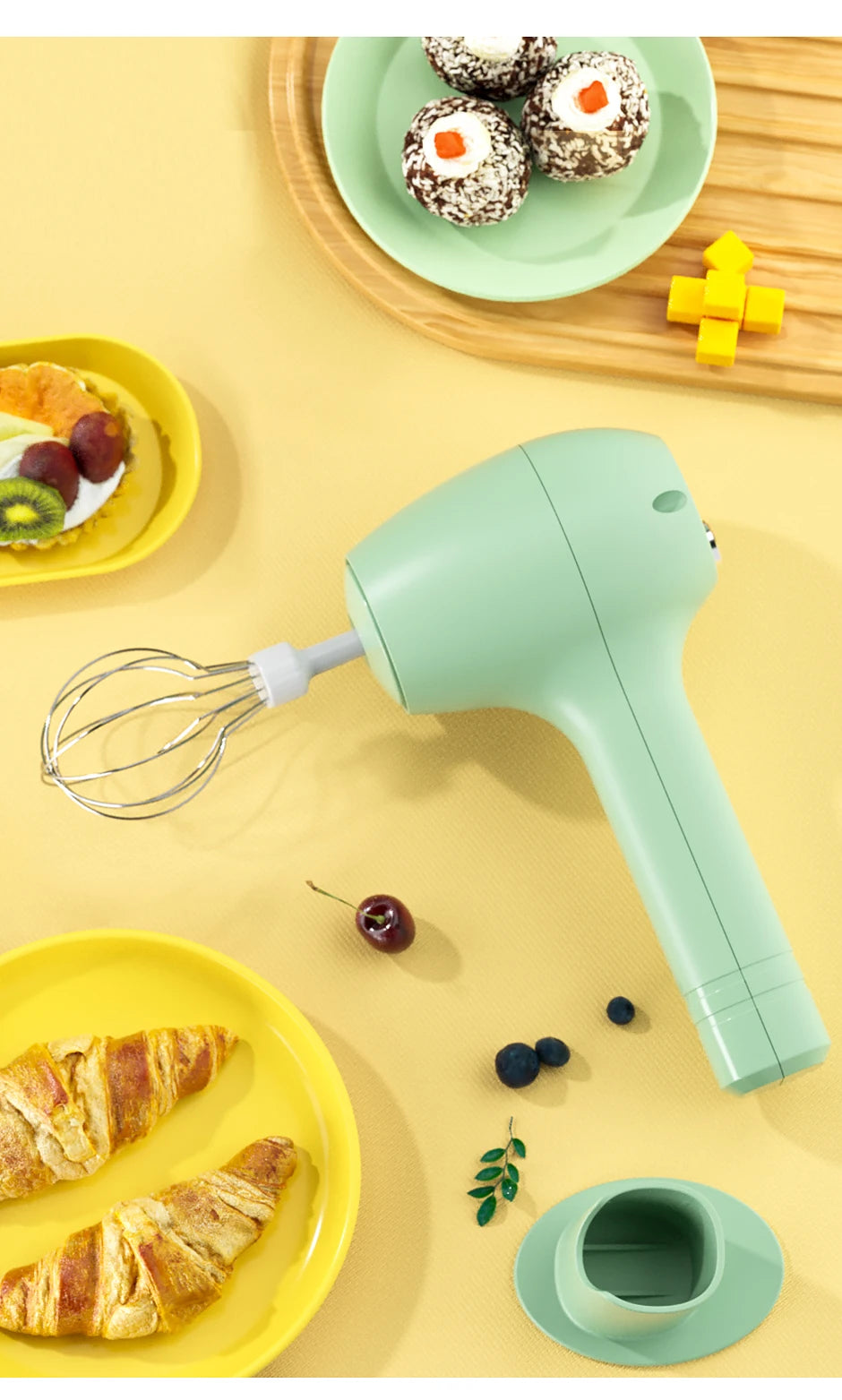 Wireless Portable Electric Food Mixer