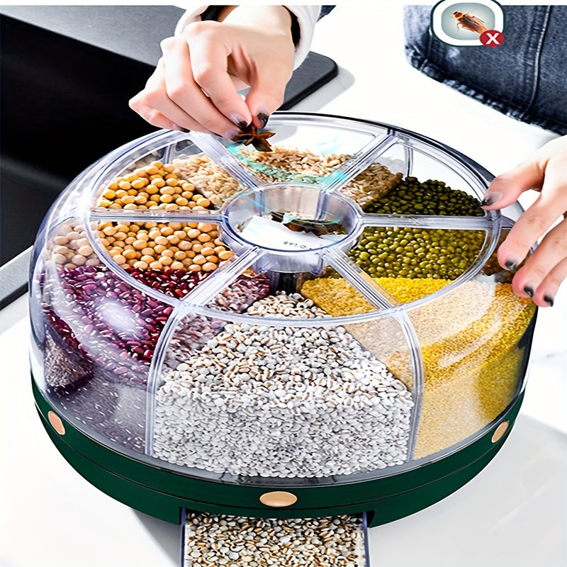 6-in-1 Food Dispenser with 360° Rotating Base