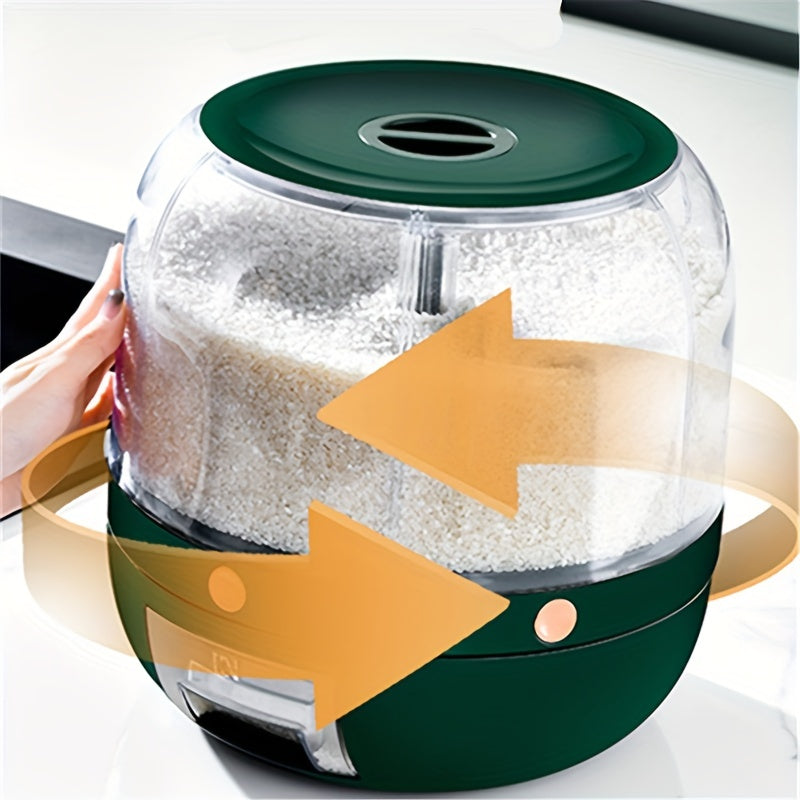 6-in-1 Food Dispenser with 360° Rotating Base