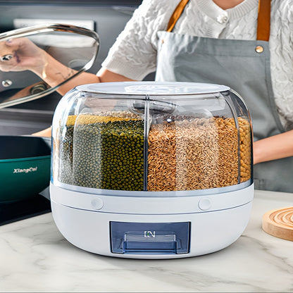6-in-1  Food Dispenser with 360° Rotating Base