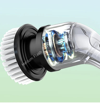 Household Cordless Spin Scrubber