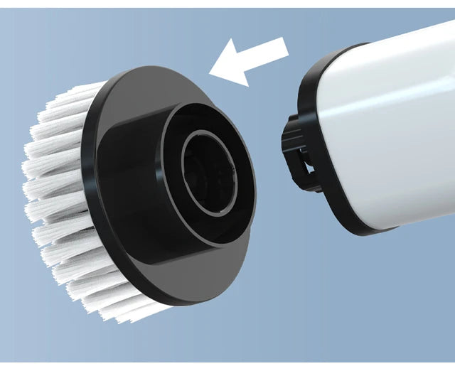 Household Cordless Spin Scrubber