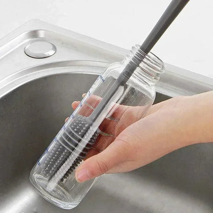 Silicone Milk Bottle Brush & Cup Scrubber
