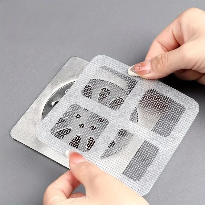 Disposable Shower Drain Hair Catchers - 10pcs