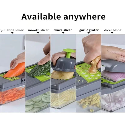 Portable Vegetable Cutter Shredder