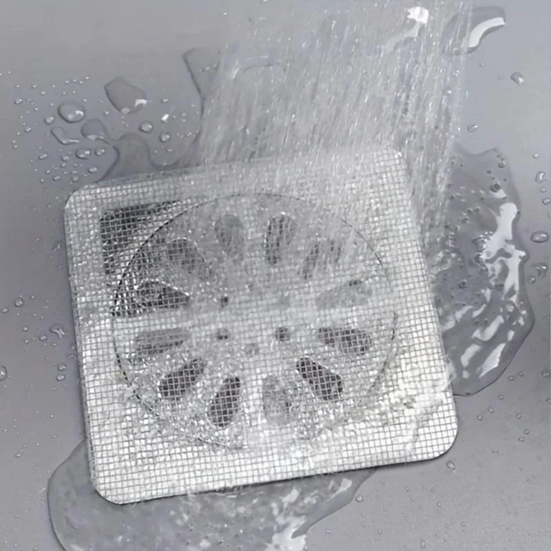 Disposable Shower Drain Hair Catchers - 10pcs