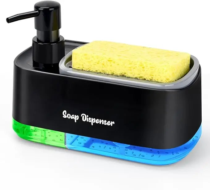 Hand and Dish Soap Dispenser Set 3-in-1