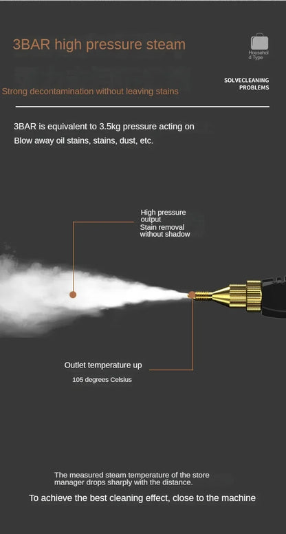 High-Pressure Steam Cleaner