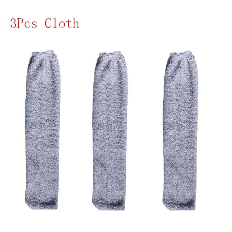 Telescopic Long Handle Microfiber Duster for Household Cleaning
