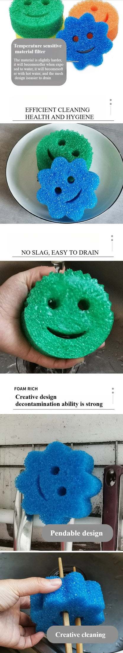 Reusable Dishwashing Sponge