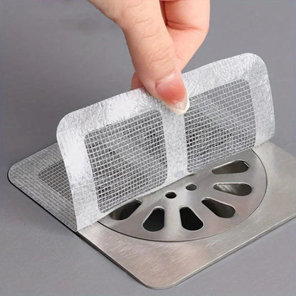 Disposable Shower Drain Hair Catchers - 10pcs