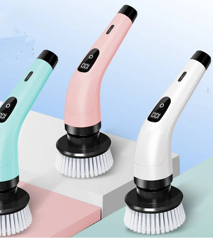 Household Cordless Spin Scrubber
