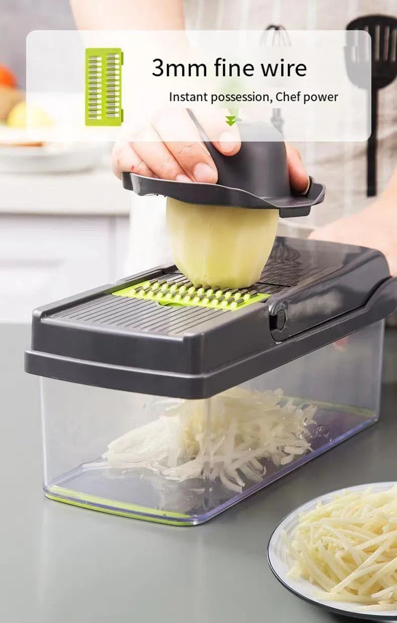 Portable Vegetable Cutter Shredder