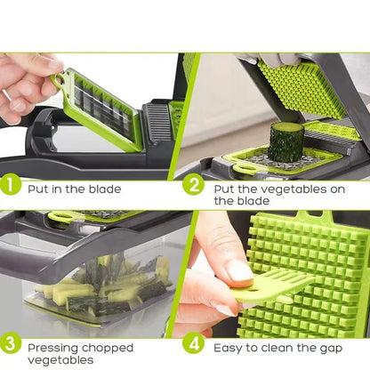 Portable Vegetable Cutter Shredder
