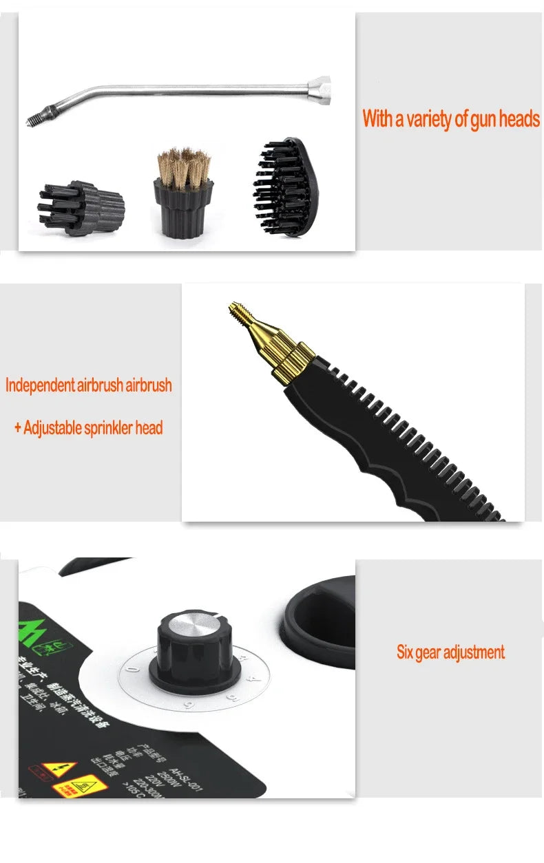 High-Pressure Steam Cleaner
